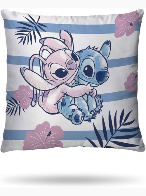 Housse de couette Disney Angel et Stitch 2 personnes - 100% Coton - Kiabi