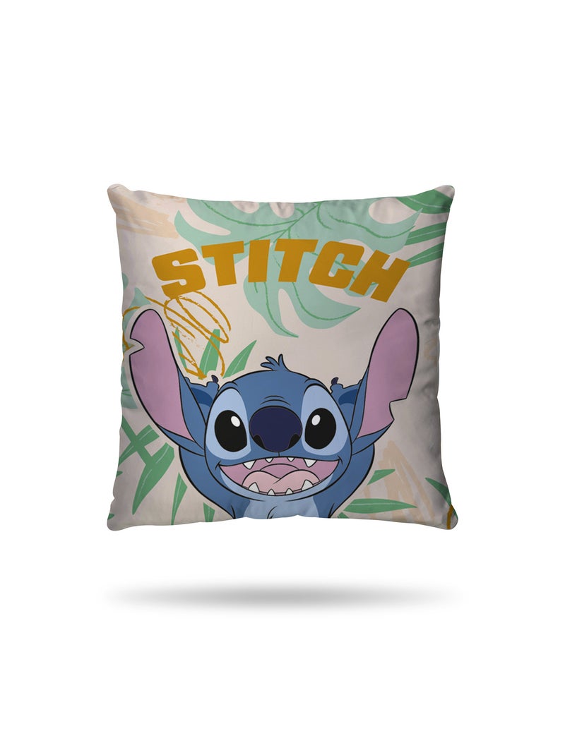 Housse de couette Disney Lilo et Stitch jungle 140x200 cm - 100% Coton - Beige Beige - Kiabi