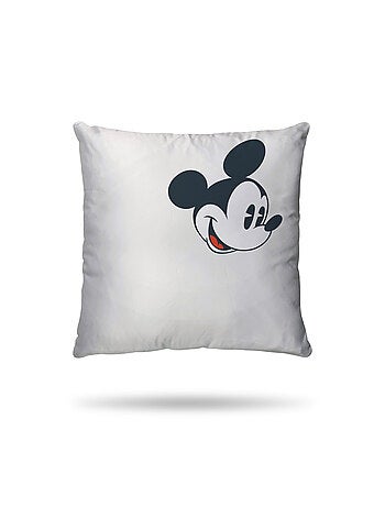 Housse de couette Disney Mickey et Minnie 220x240 cm - 100% Coton - Ecru