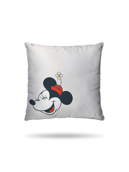 Housse de couette Disney Mickey et Minnie 220x240 cm - 100% Coton - Ecru - Kiabi