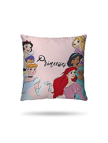 Housse de couette Disney Princesses 140x200 cm - 100% Coton - Beige