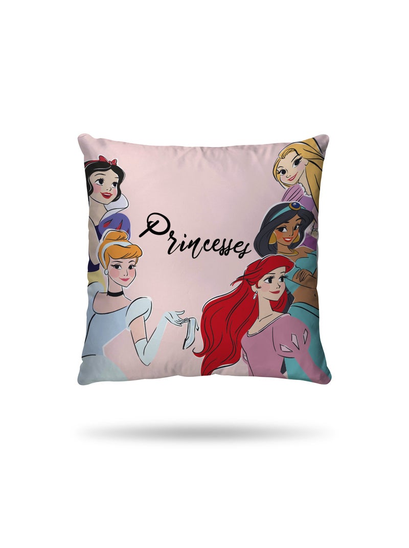 Housse de couette Disney Princesses 140x200 cm - 100% Coton - Beige Beige - Kiabi