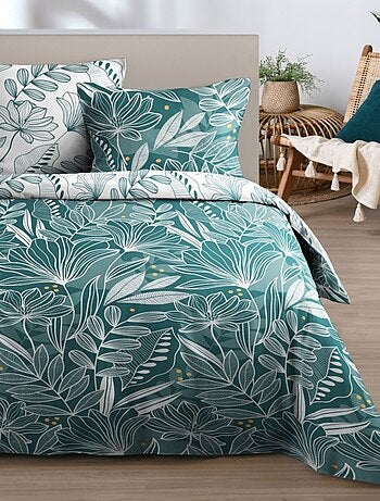 Housse de couette DOUALA + 2 taies coton 57 fils
