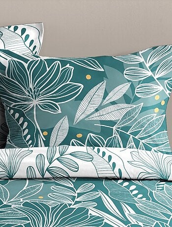 Housse de couette DOUALA + 2 taies coton 57 fils