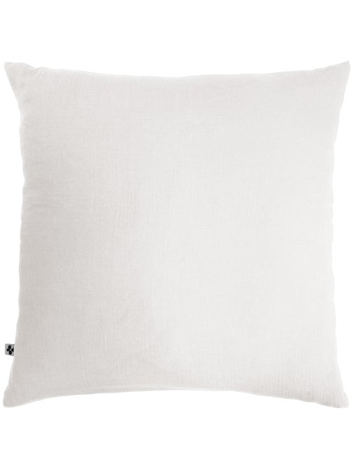 Housse de couette double gaze de coton + 2 taies d’oreiller 60x60 cm - Kiabi Housse de couette double gaze de coton + 2 taies d’oreiller 60x60 cm - Kiabi