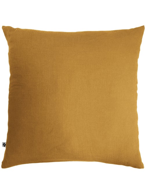Housse de couette double gaze de coton + 2 taies d’oreiller 60x60 cm - Kiabi Housse de couette double gaze de coton + 2 taies d’oreiller 60x60 cm - Kiabi