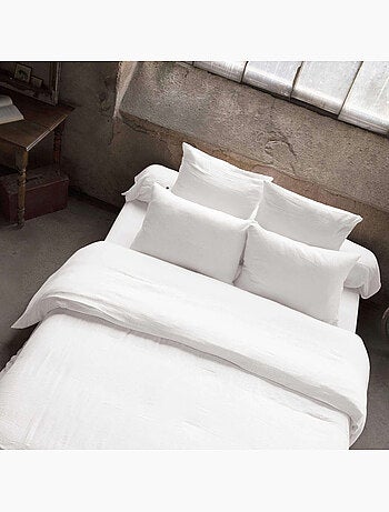 Housse de couette double gaze de coton