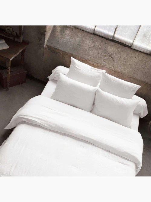 Housse de couette double gaze de coton - Kiabi