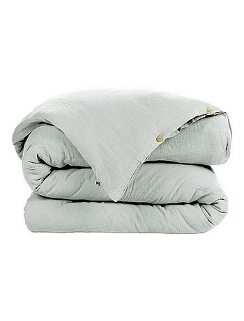 Housse de couette double gaze de coton