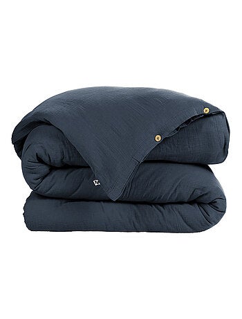 Housse de couette double gaze de coton