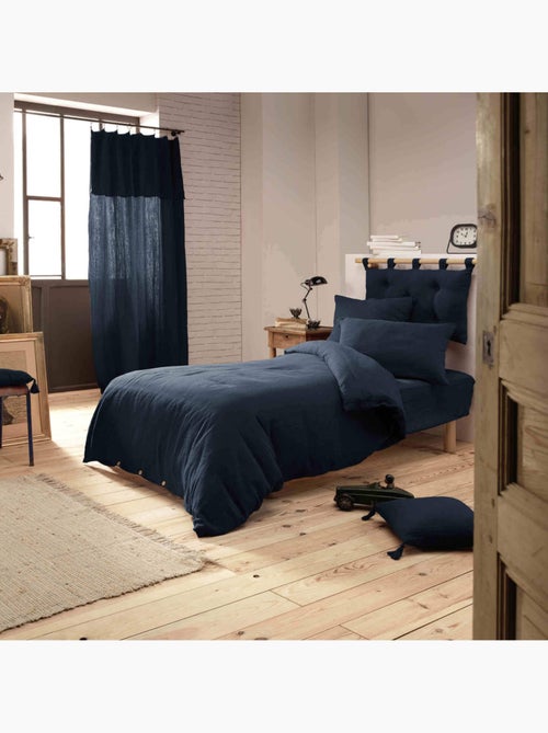 Housse de couette double gaze de coton - Kiabi