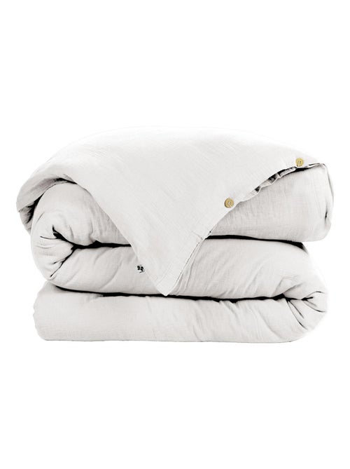Housse de couette Double Gaze de Coton Gaia - Kiabi
