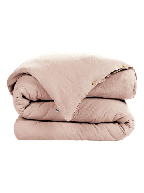 Housse de couette Double Gaze de Coton Gaia - Kiabi