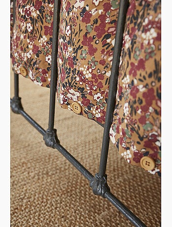 Housse de couette – Double Gaze de Coton Imprimée – Capucine