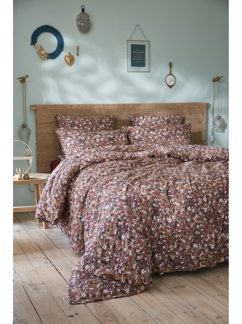 Housse de couette – Double Gaze de Coton Imprimée – Capucine - Kiabi