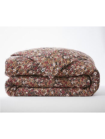 Housse de couette – Double Gaze de Coton Imprimée – Capucine