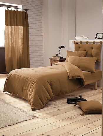 Housse de couette double gaze de coton