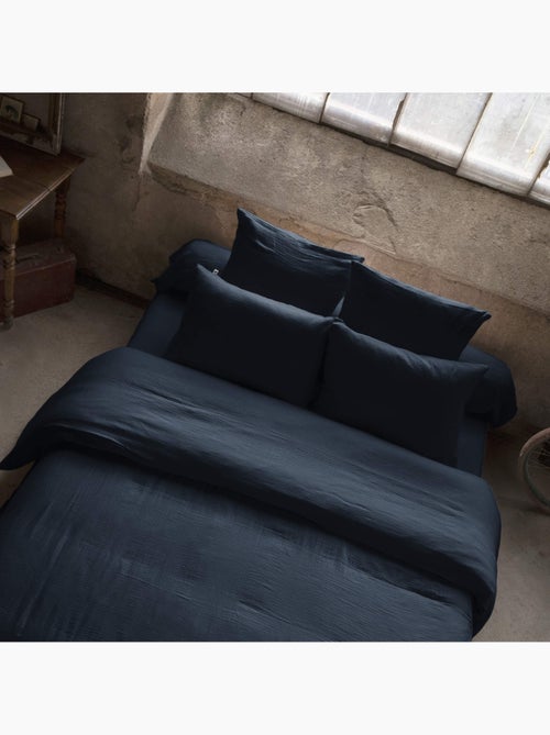 Housse de couette double gaze de coton - Kiabi