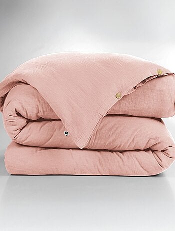Housse de couette double gaze de coton