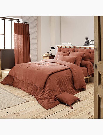 Housse de couette double gaze de coton