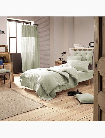 Housse de couette double gaze de coton