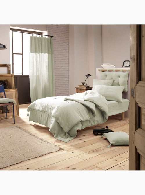 Housse de couette double gaze de coton - Kiabi