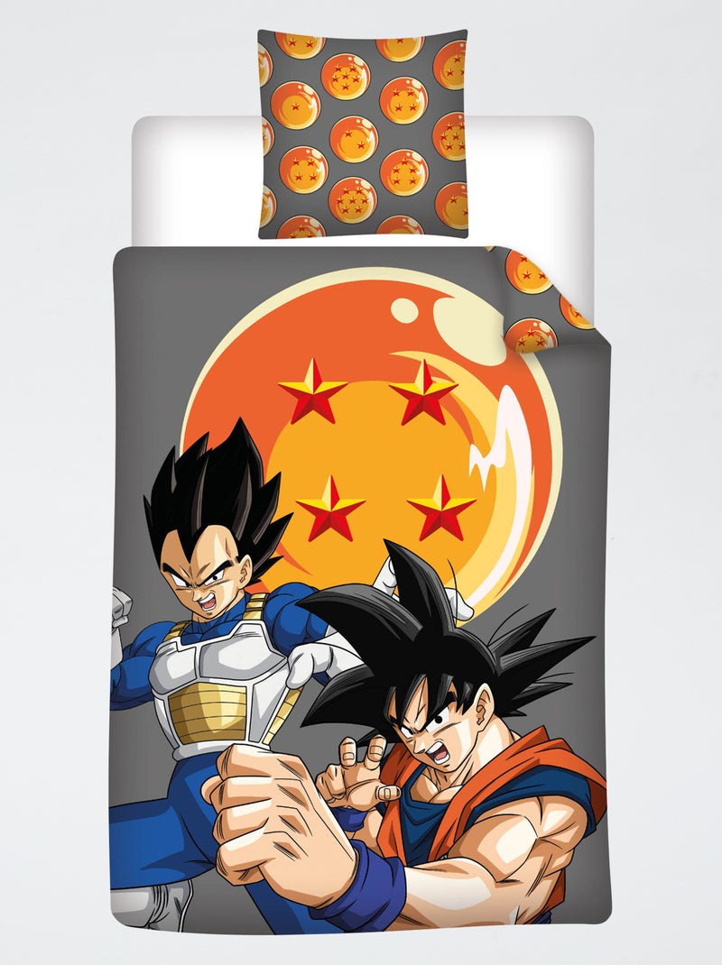 Housse de couette 'Dragon Ball Z' Orange - Kiabi