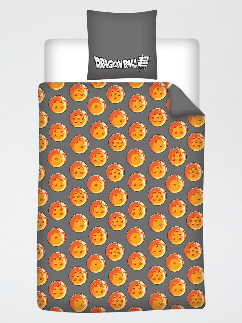 Housse de couette 'Dragon Ball Z' Orange - Kiabi