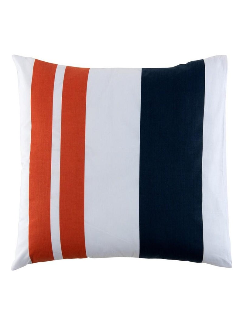 Housse de couette  Elégance + taie(s) coton 57 fils Blanc - Kiabi