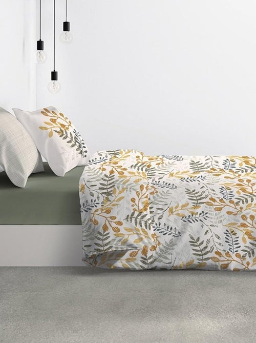Housse de couette  Eloa + taie(s) coton bio 57 fils - Kiabi