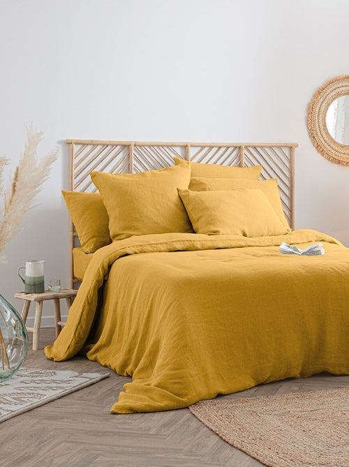 Housse de couette en 100% lin - Kiabi