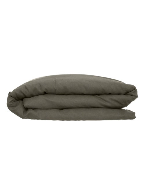 Housse de couette en 100% lin - Kiabi