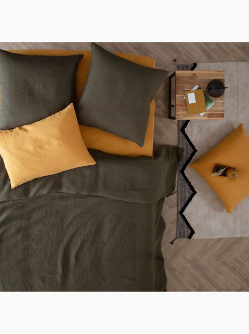 Housse de couette en 100% lin - Kiabi