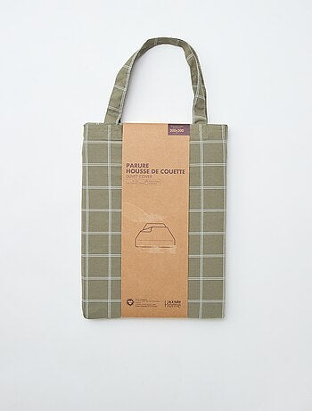 Housse de couette en coton (200 x 200 cm) - Kiabi Home