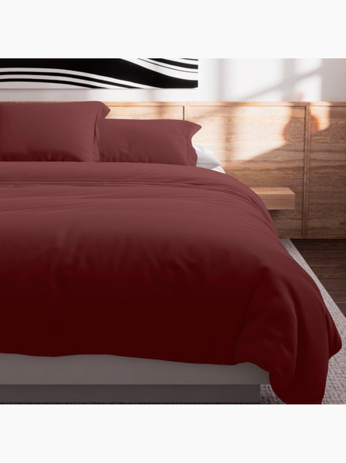 Housse de couette en coton 57 fils UNI, par Soleil d'Ocre - Kiabi