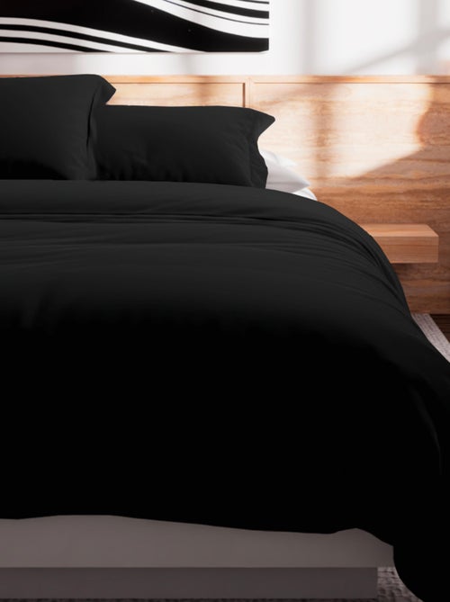 Housse de couette en coton 57 fils UNI, par Soleil d'Ocre - Kiabi