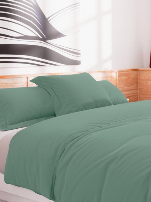 Housse de couette en coton 57 fils UNI, par Soleil d'Ocre - Kiabi