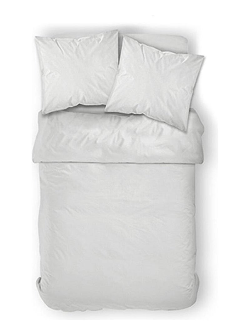 Housse de couette en coton Bien etre Bleu - Kiabi