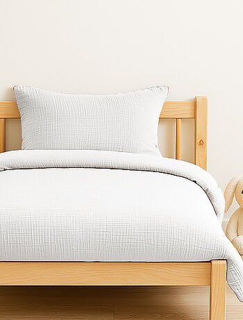Housse de Couette en Coton Bio Rose