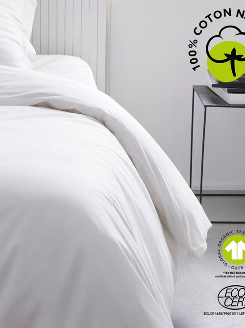 Housse de couette en coton BIO ORGANIC - Kiabi Housse de couette en coton BIO ORGANIC - Kiabi