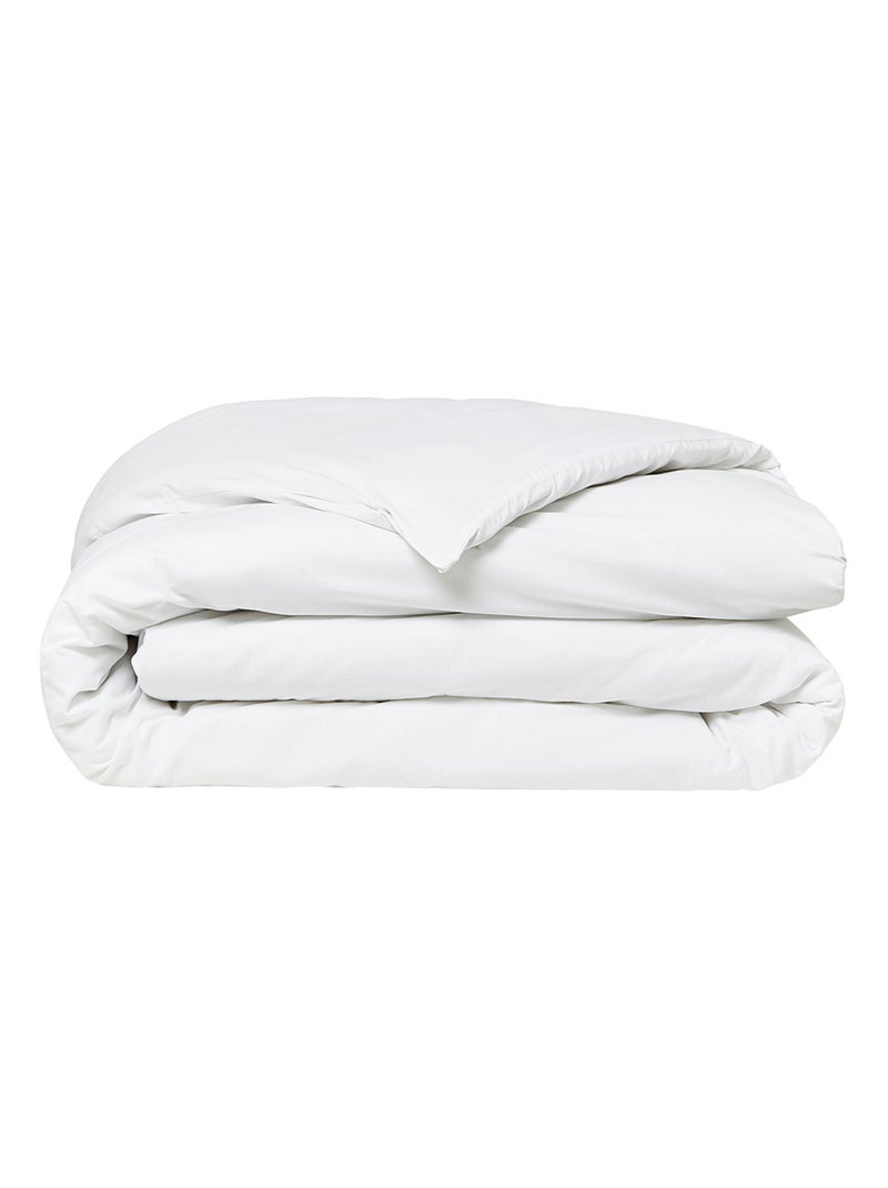 Housse de couette en coton BIO ORGANIC Blanc - Kiabi