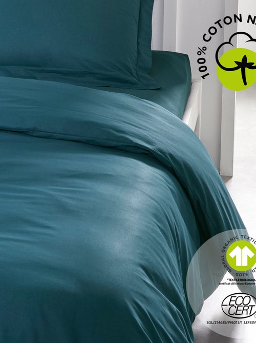 Housse de couette en coton BIO ORGANIC - Kiabi