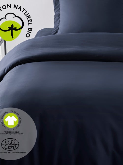 Housse de couette en coton BIO ORGANIC - Kiabi