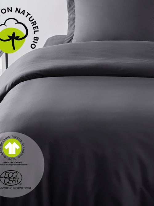 Housse de couette en coton BIO ORGANIC - Kiabi