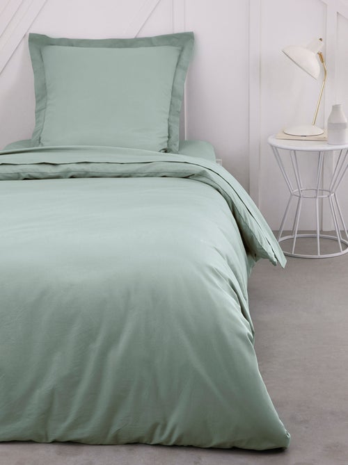Housse de couette en coton BIO ORGANIC - Kiabi