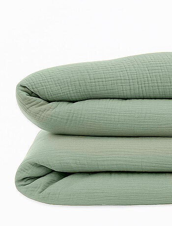Housse de Couette en Coton Bio Rose