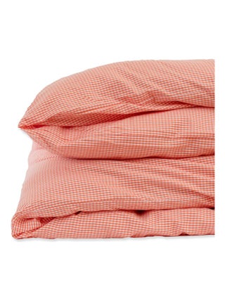 Housse de Couette en Coton Bio Vichy