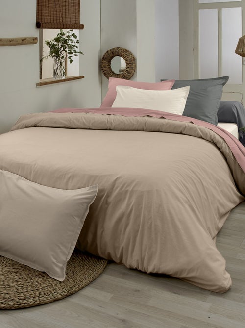 Housse de couette en coton biologique - Kiabi