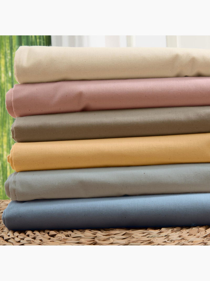Housse de couette en coton biologique Bleu - Kiabi