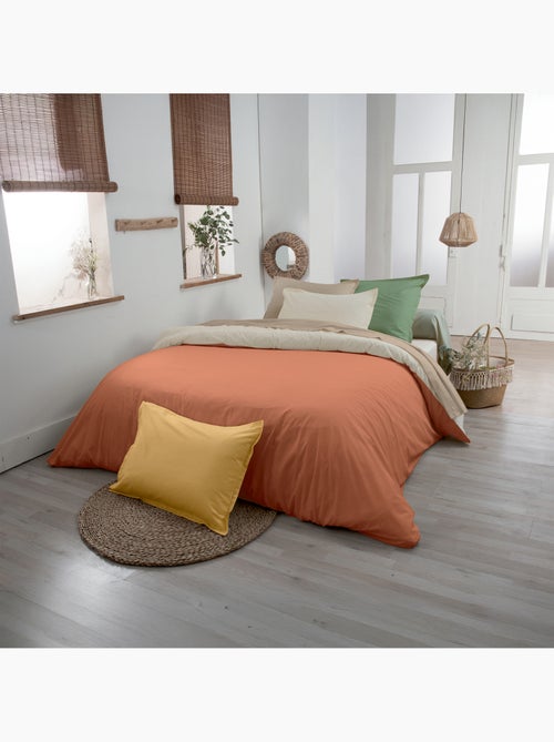 Housse de couette en coton biologique - Kiabi